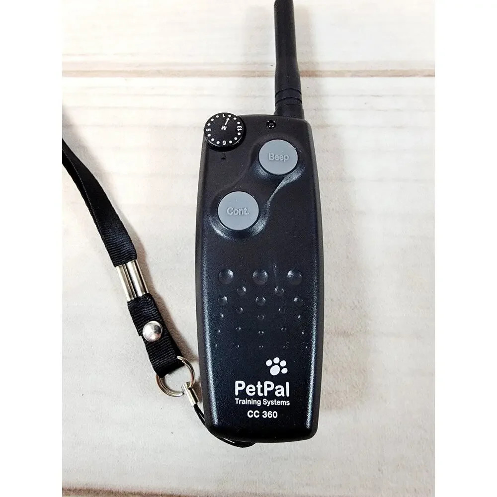 D.T. Systems CC360 Canine Coach Remote Trainer Bark Collar Shock Collar Black